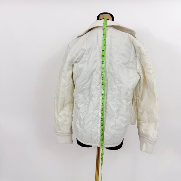 G STAR RAW WHITE LIGHT WEIGHT JACKET WITH ZIPPER - Picture 3 of 10